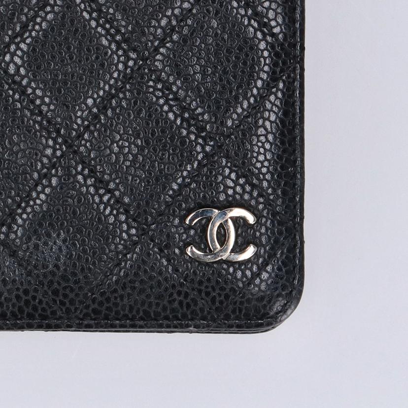 CHANEL シャネル/マトラッセ/キャビアスキン手帳カバー//125*****/ABランク/91