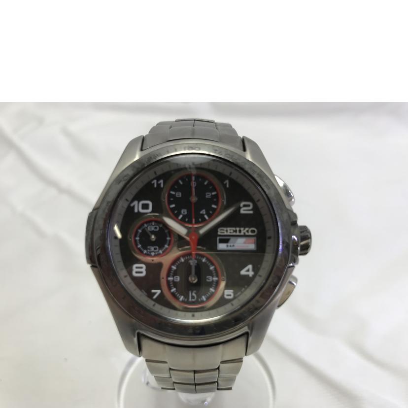 SEIKO セイコー/BAR Honda クロノグラフチタンクォーツ/7T92-0GJ0//186******/Bランク/51