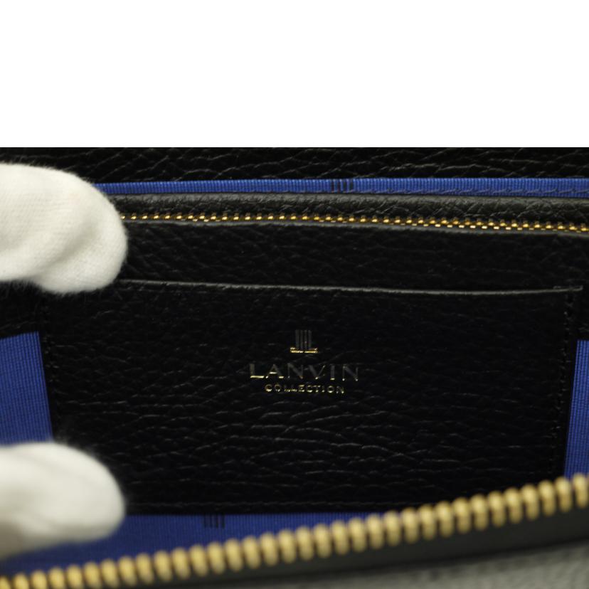 LANVIN en Bleu ランビンオンブルー/LANVIN en Bleu ラウンドファスナー長財布//SAランク/69