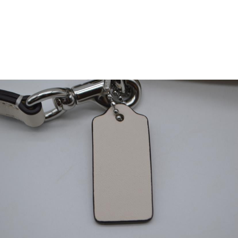 COACH コーチ/テリホワイト2wayレザーショルダー/チョーク/CR099//M23**/Aランク/89