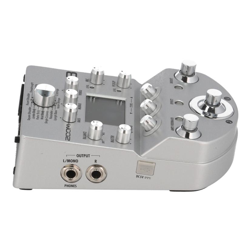 ZOOM ズーム/プリアンプ&エフェクト/A3//021555/Bランク/84