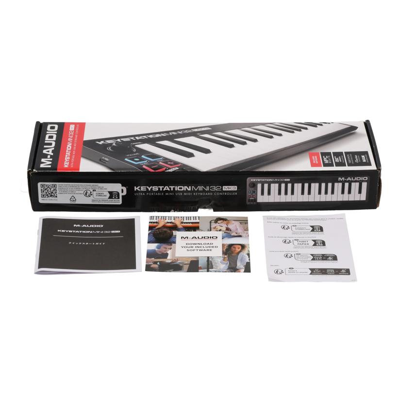 M-AUDIO エムオーディオ /MIDIキーボードコントローラー/KEY STATION MINI32 MK3//B52403240157688/Bランク/70
