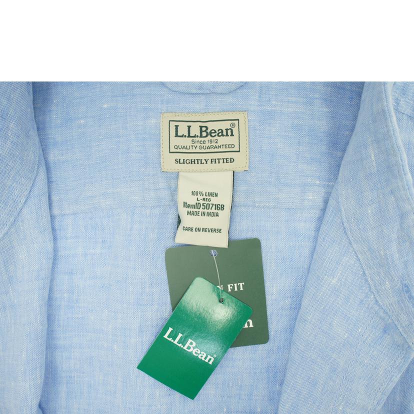 L.L.Bean エルエルビーン/半袖リネンシャツ/507168//サイズ L/Sランク/05