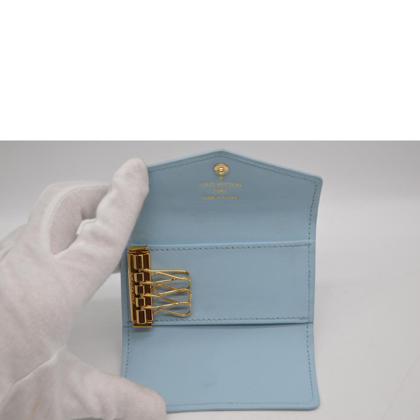 LV ルイヴィトン/ミュルティクレ4/ヴェルニ/スカイブルー/M82980//RFI****/ABランク/89