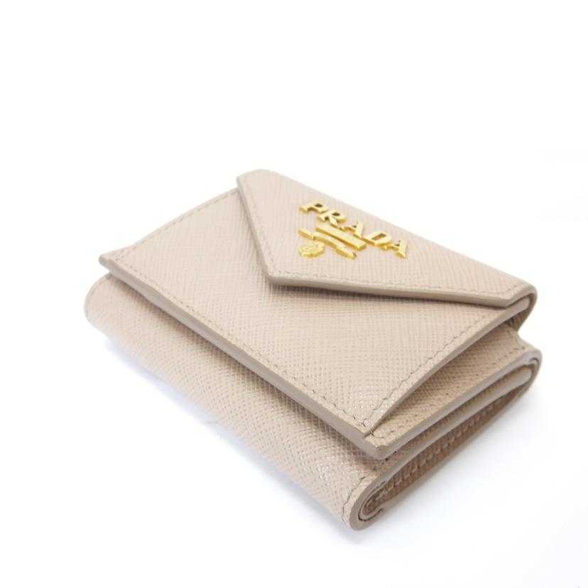 PRADA プラダ/サフィアーノ三つ折り財布/1MH021//RFI*/ABランク/88