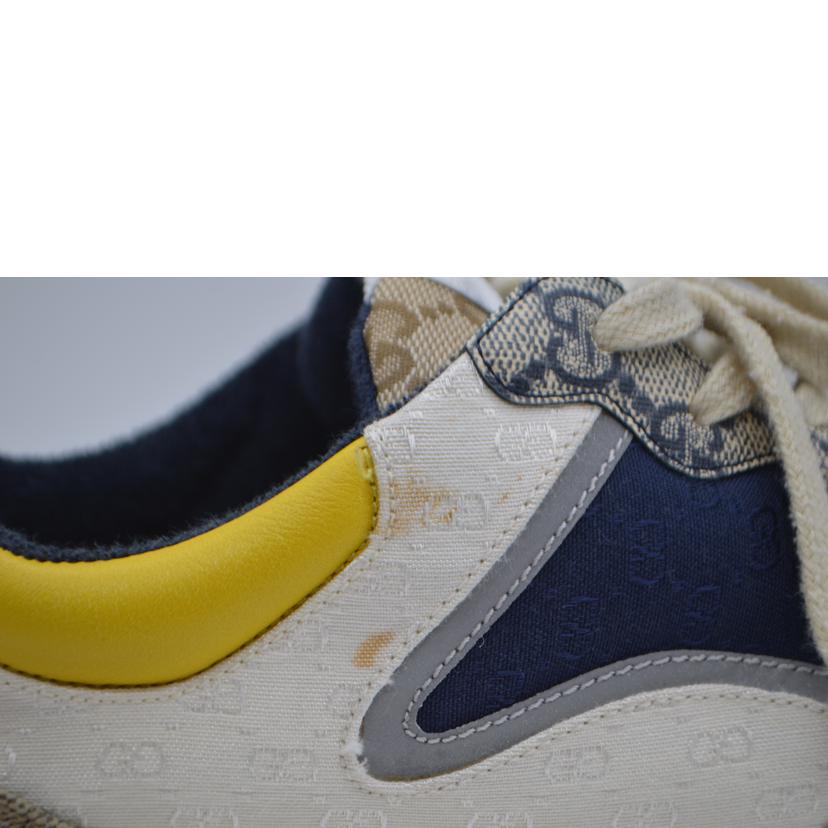 GUCCI グッチ/GGキャンバスマルチローカットラインスニーカー/27.0cm/619891//Bランク/89