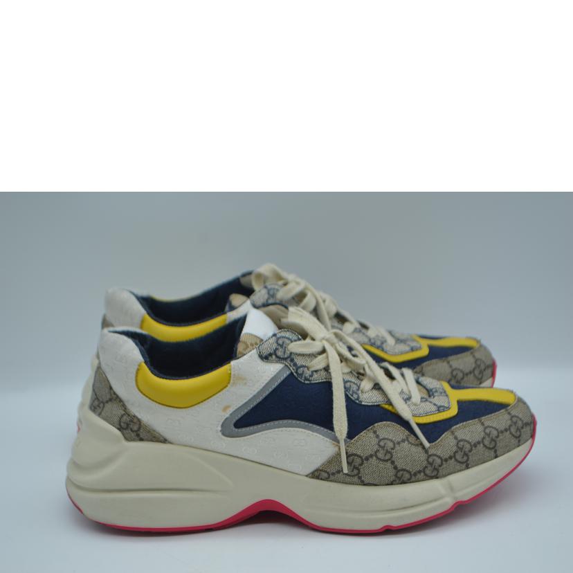 GUCCI グッチ/GGキャンバスマルチローカットラインスニーカー/27.0cm/619891//Bランク/89