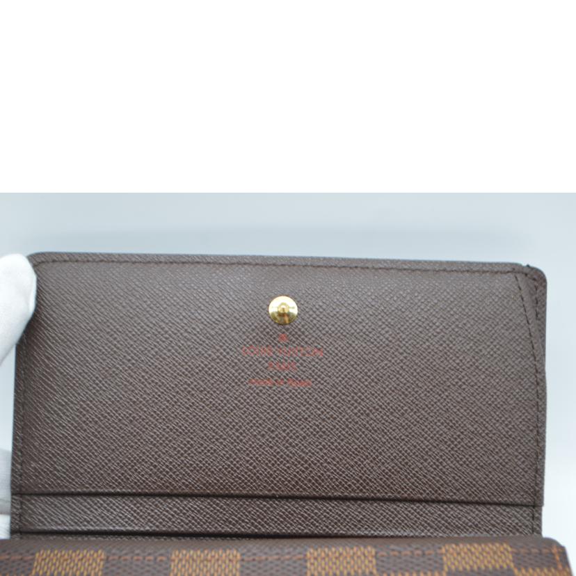 LV ルイヴィトン/ポルトフォイユ・トレゾール/ダミエ/エヌベ/N61736//CT4***/Aランク/89