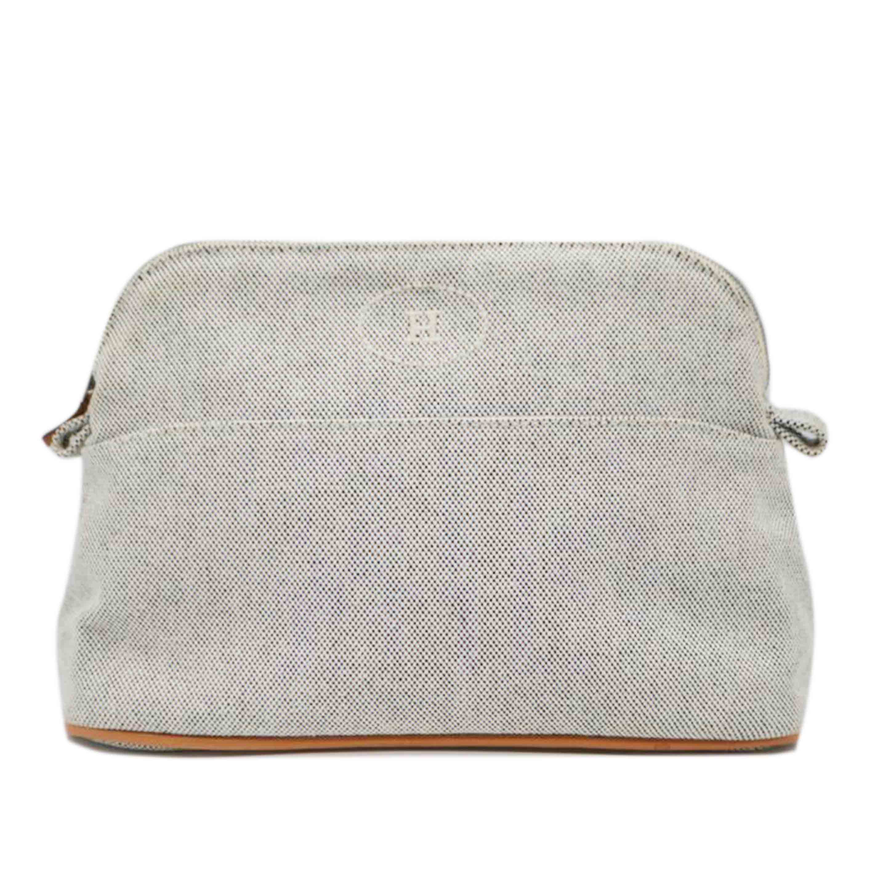 HERMES エルメス/ボリードポーチ/キャンバス/ナチュラル//ABランク/89