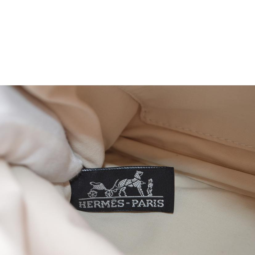 HERMES エルメス/ボリードポーチ/キャンバス/ナチュラル//ABランク/89