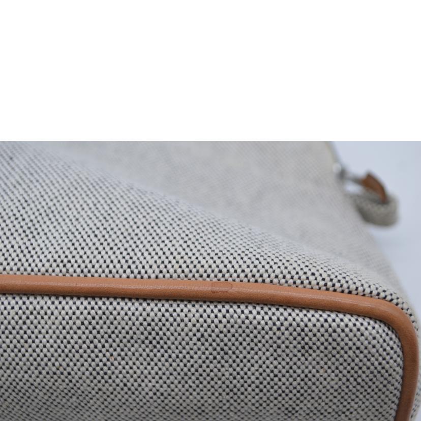 HERMES エルメス/ボリードポーチ/キャンバス/ナチュラル//ABランク/89