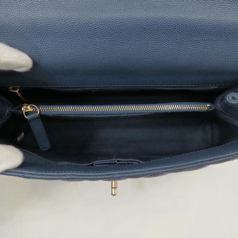 CHANEL シャネル/キャビアスキンマトラッセココハンドルチェーンショルダー/2way/A92991//236*****/ABランク/77