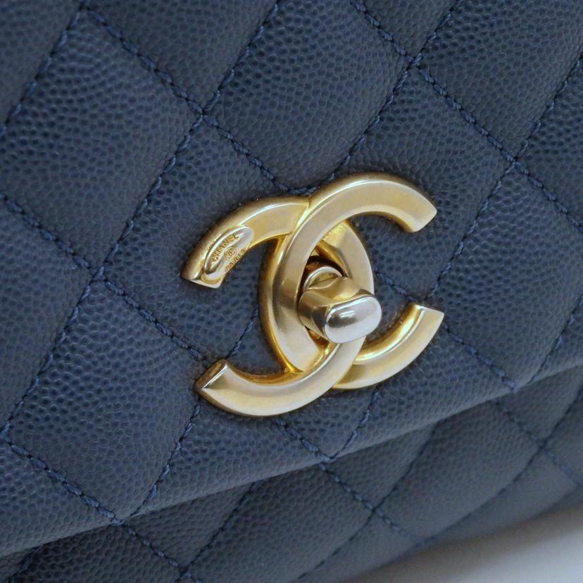 CHANEL シャネル/キャビアスキンマトラッセココハンドルチェーンショルダー/2way/A92991//236*****/ABランク/77