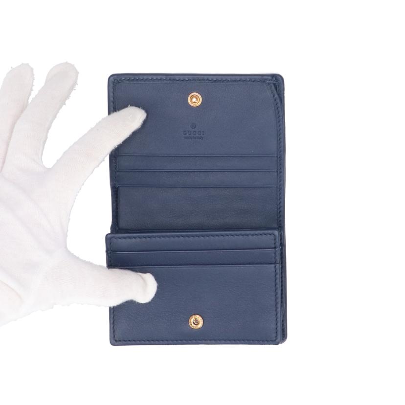 GUCCI グッチ/フローラープリント/二つ折りコンパクトウォレット/536353//095*/Aランク/18