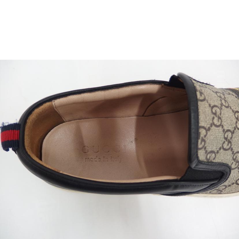 GUCCI グッチ/GUCCIスリッポン/GGスプリーム/ウルフ/497105//Bランク/82