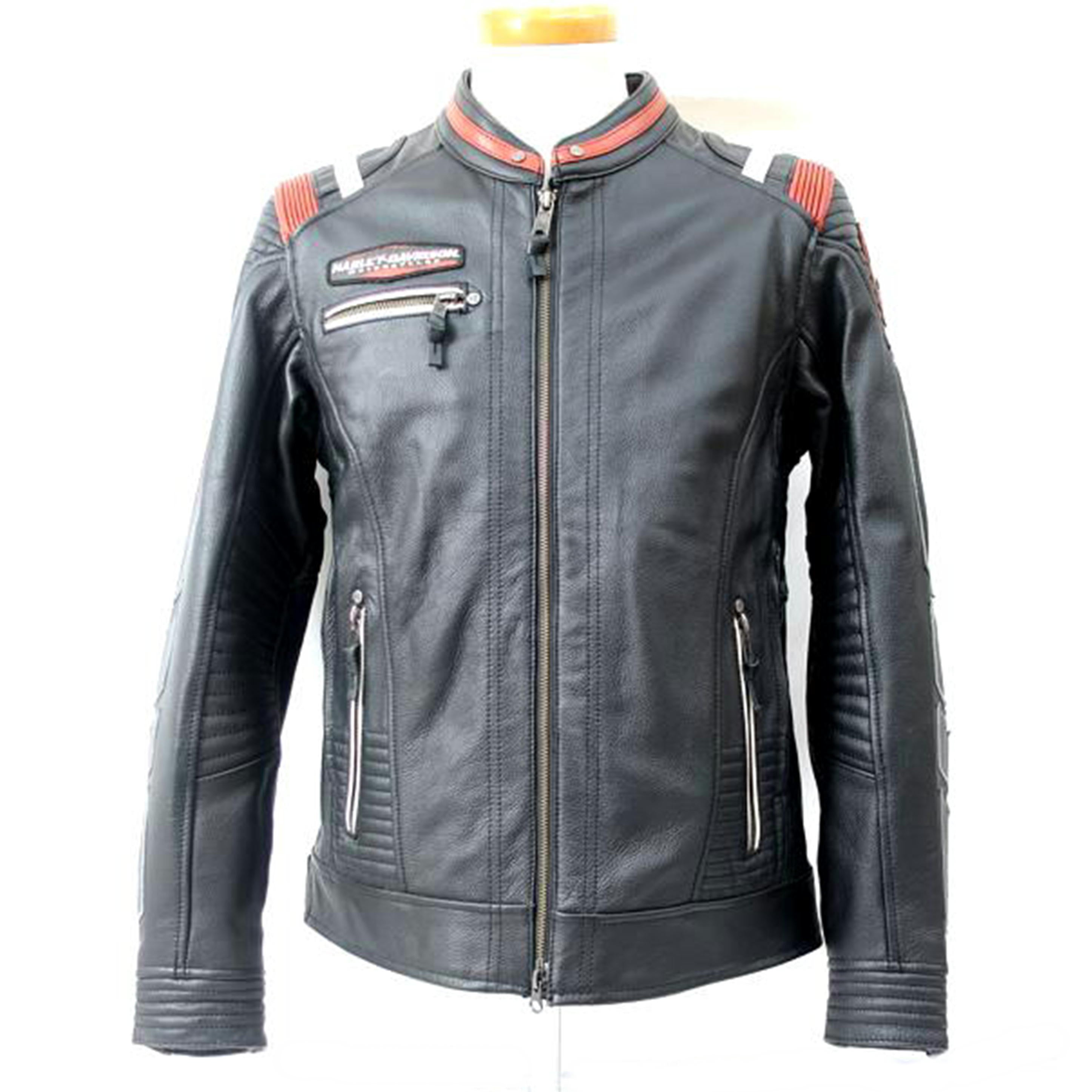 HARLEY-DAVIDSON ハーレーダビッドソン/ライダースジャケット 革 レザー Mサイズ ブラック/97015-19AC//Aランク/65