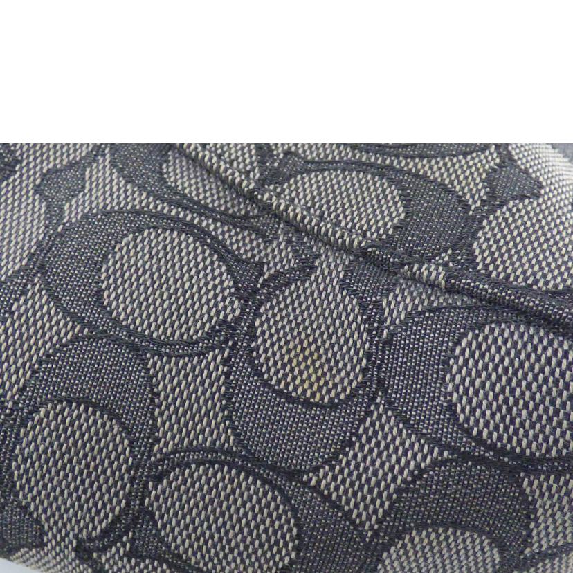 COACH コーチ/シグネチャー/2WAYハンド/ダークグレー/ブラック/F27582//F18**/ABランク/64