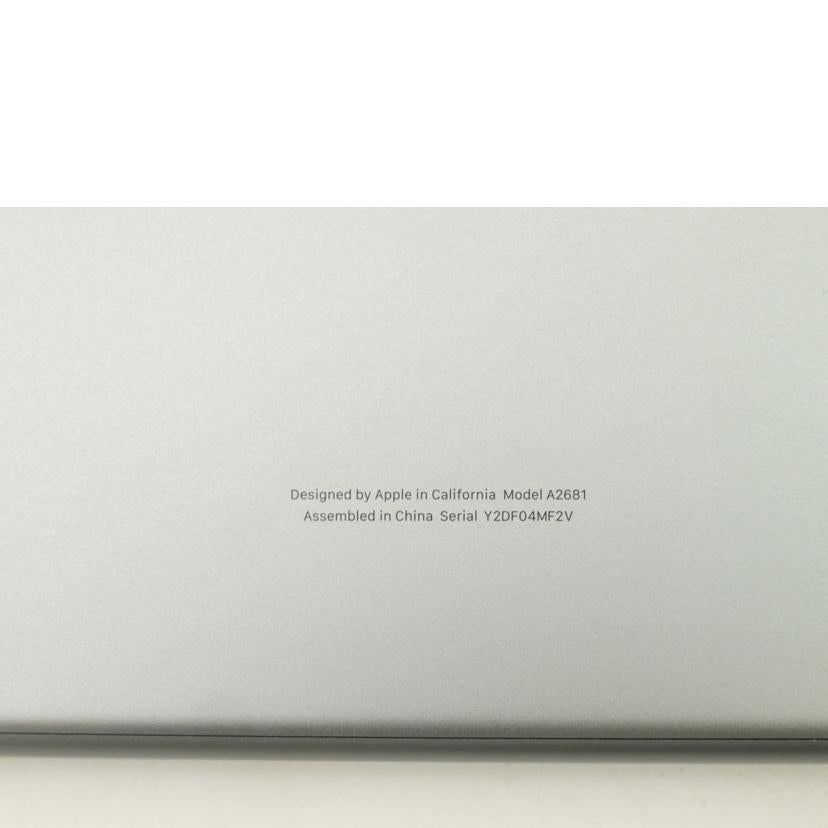 Apple アップル/MacBook Air Liquid Retinaディスプレイ 13.6 スペースグレイ/MLXW3J/A//Y2DF04MF2V/Aランク/69