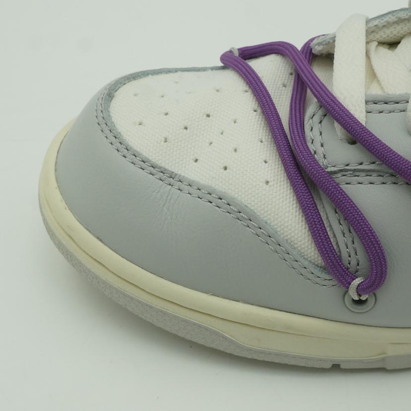 NIKE NIKE/NIKE×Off-White DUNK LOW 1 OF 50 "48"/DM1602-107//00195240886634/ABランク/85
