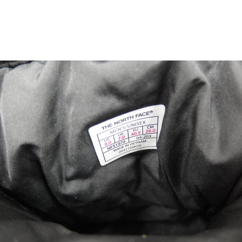 THE NORTH FACE ノースフェイス/THE NORTH FACE ヌプシブーツ/チャコールグレー/NF51876//Bランク/82
