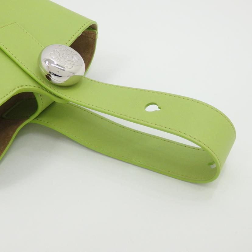 LOEWE ロエベ/ペブルバケット/グリーンリーフ/AANBBBMX01//Aランク/77