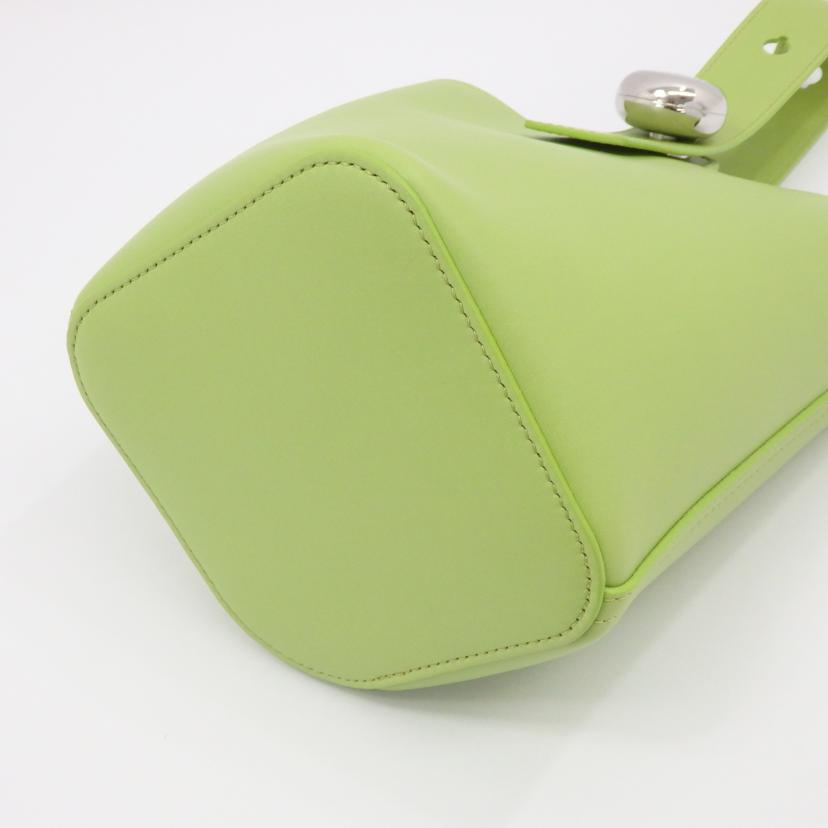 LOEWE ロエベ/ペブルバケット/グリーンリーフ/AANBBBMX01//Aランク/77