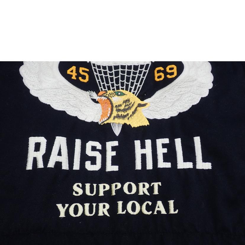 NEIGHBORHOOD ネイバーフッド/★NEIGHBORHOOD スーベニア刺繍ヒョウ柄切り替えコットンジャケット/09AW/M-65 LEO/C//L/BCランク/62