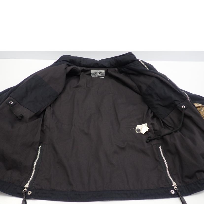 NEIGHBORHOOD ネイバーフッド/★NEIGHBORHOOD スーベニア刺繍ヒョウ柄切り替えコットンジャケット/09AW/M-65 LEO/C//L/BCランク/62