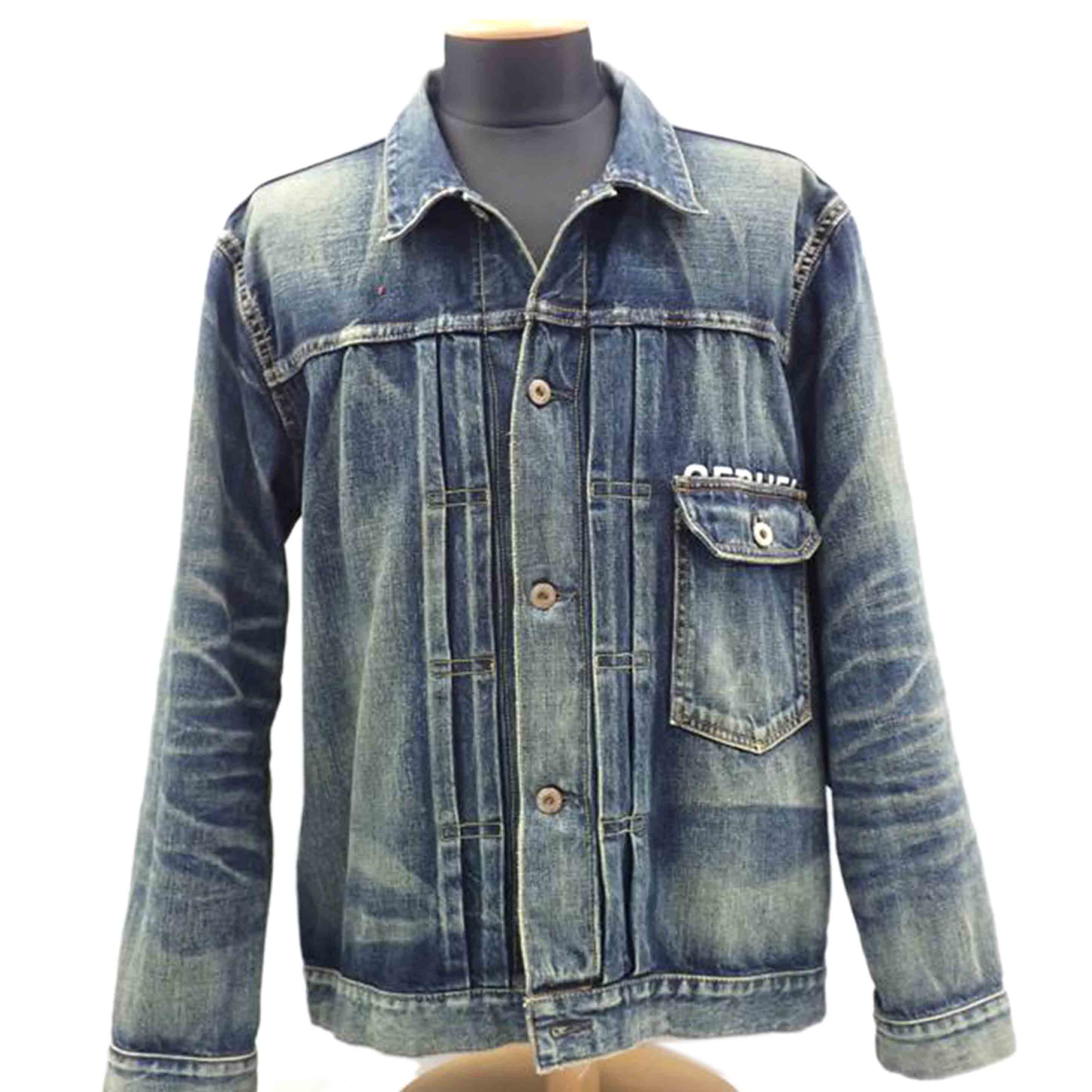 SEQUEL×Fragment シークエル×フラグメントデザイン/★SEQUEL×Fragment 1ST対戦モデルTバックデニムジャケット//L/BCランク/62