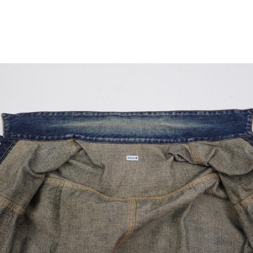 SEQUEL×Fragment シークエル×フラグメントデザイン/★SEQUEL×Fragment 1ST対戦モデルTバックデニムジャケット//L/BCランク/62