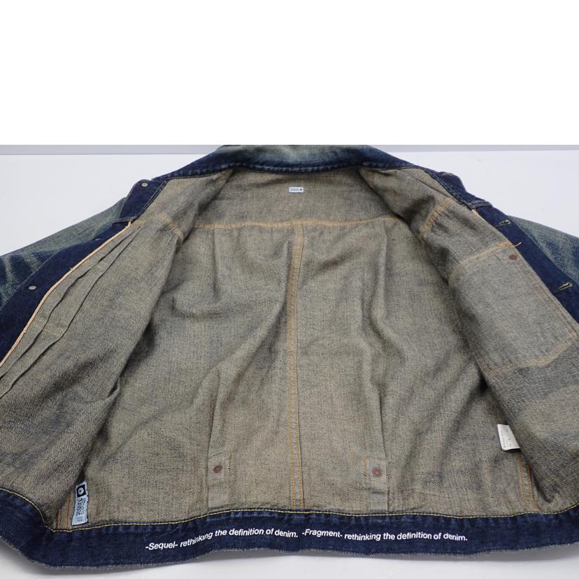 SEQUEL×Fragment シークエル×フラグメントデザイン/★SEQUEL×Fragment 1ST対戦モデルTバックデニムジャケット//L/BCランク/62