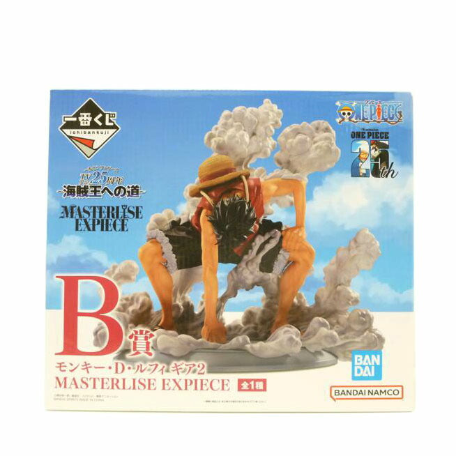 BANDAI バンダイ/モンキー・D・ルフィ ギア2 「一番くじ ワンピース TVアニメ25周年 ~海賊王への道~」 MASTERLISE EXPIECE B賞 フィギュア//Sランク/88