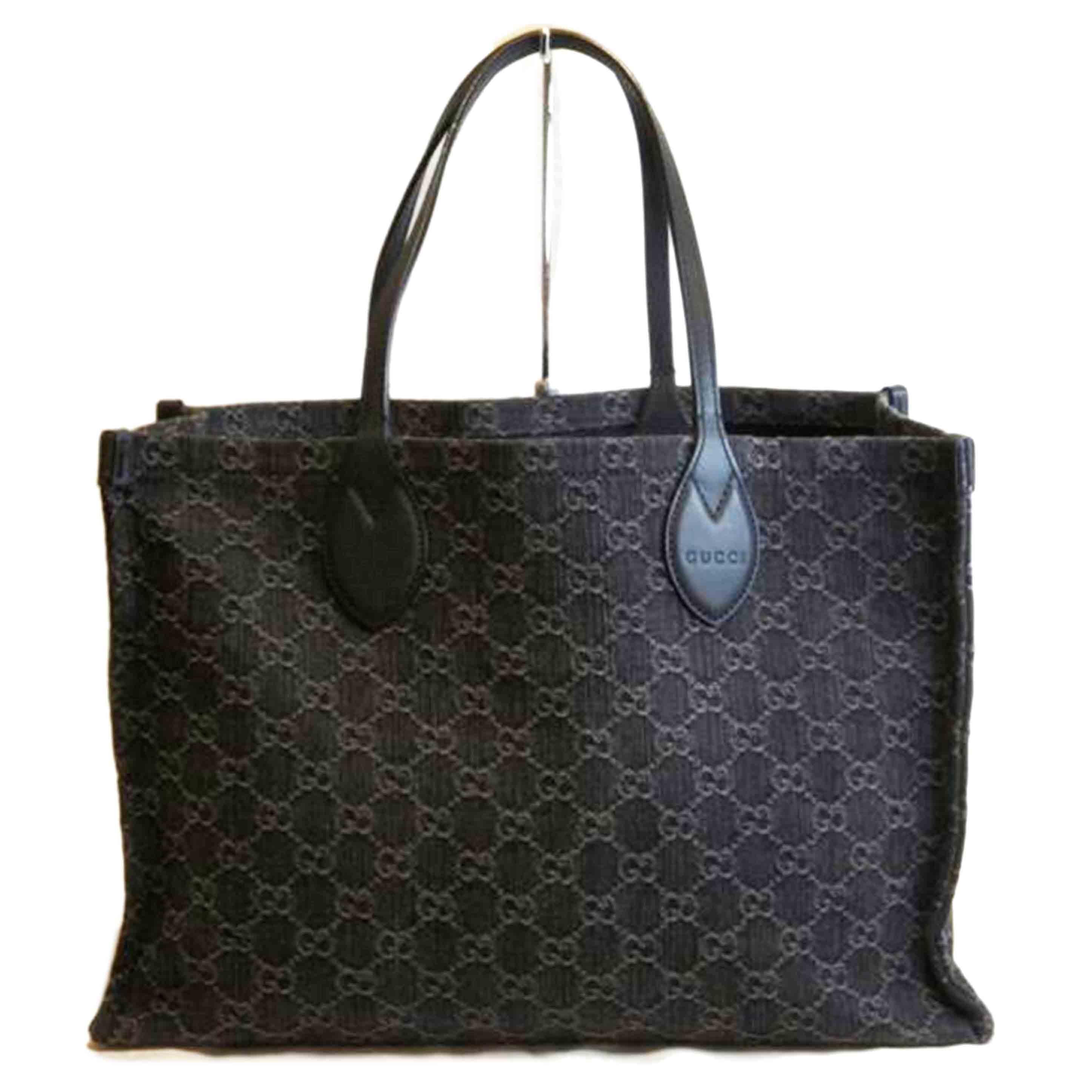 GUCCI グッチ/オフィディアラージトート/GGデニム/772184//520***/Aランク/92