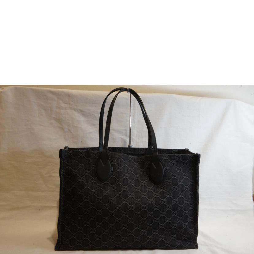 GUCCI グッチ/オフィディアラージトート/GGデニム/772184//520***/Aランク/92
