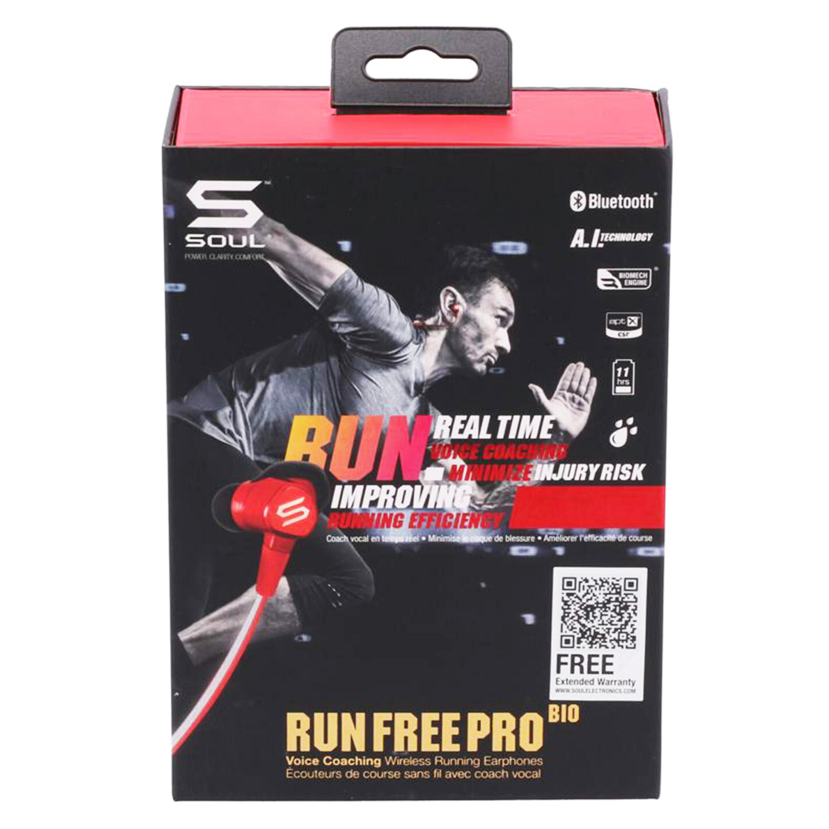 SOUL ソウル/Bluetoothイヤホン/Run Free Pro Bio /SL-1032//H440RD190600077G/Sランク/05