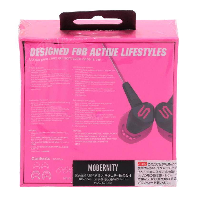 SOUL ソウル/Bluetoothイヤホン/RUN-FREE-PRO-X-PINK//H410PP190700391G/Sランク/05