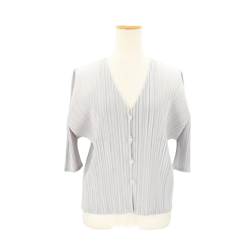 ISSEY MIYAKE イッセイミヤケ/PLEATS PLEASE/5部丈カーディガン/PP91-J0222//サイズ:2/Aランク/91