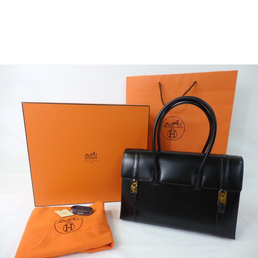 HERMES エルメス/ドラッグ32/ボックスカーフ/黒/ゴールド金具//シリア****/Aランク/84