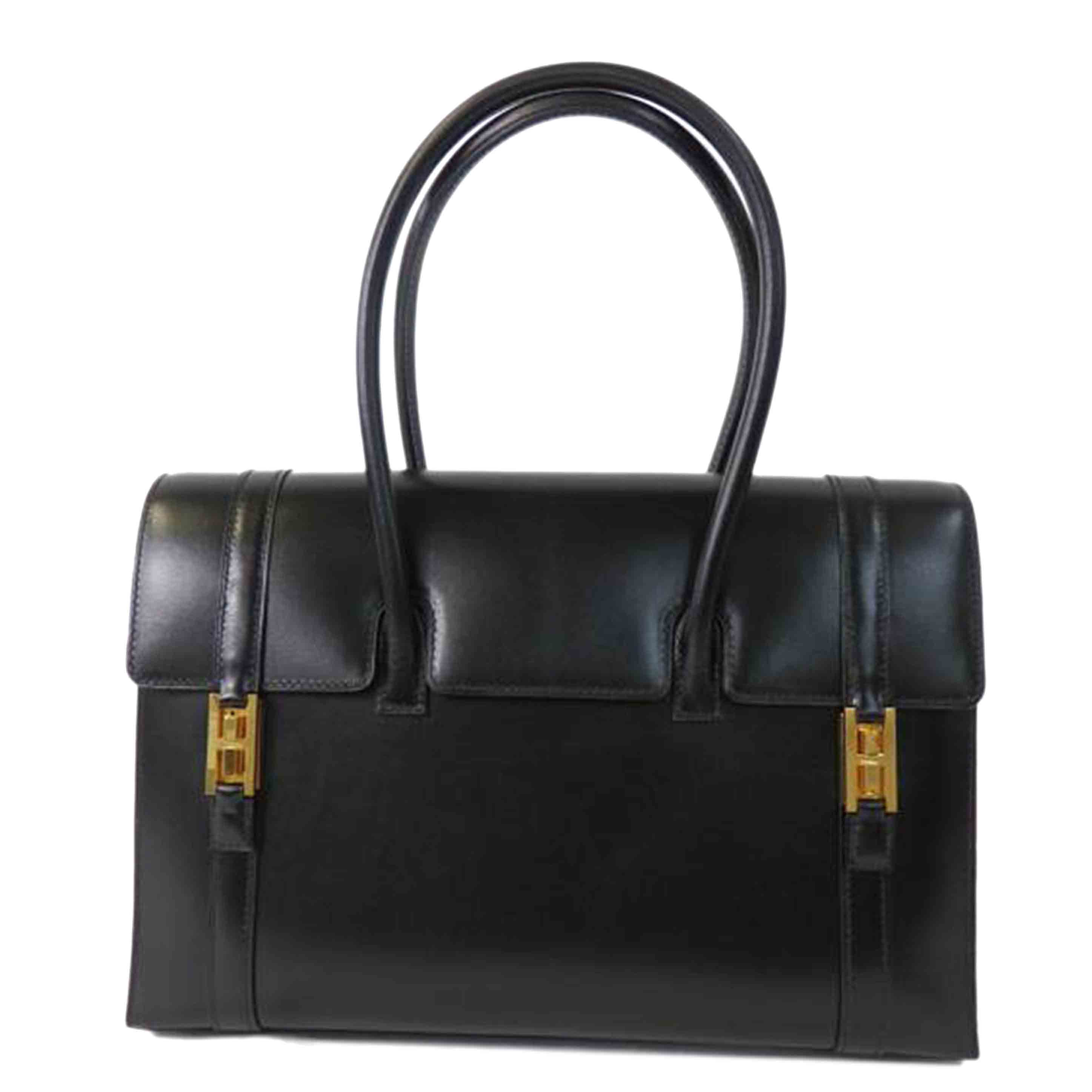 HERMES エルメス/ドラッグ32/ボックスカーフ/黒/ゴールド金具//シリア****/Aランク/84