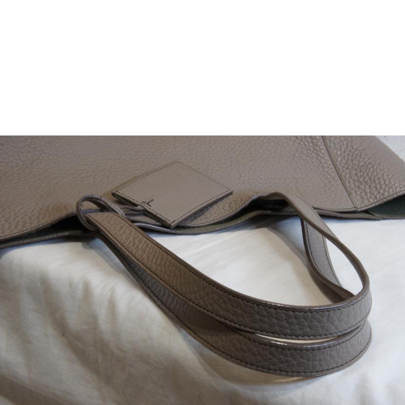 TOD'S トッズ/レザートートグレー//Aランク/92
