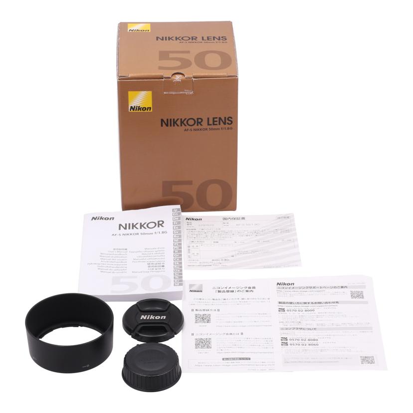 Nikon ニコン /交換レンズ/50mm/AF-S 50mm f1.8G//3797523/Aランク/82