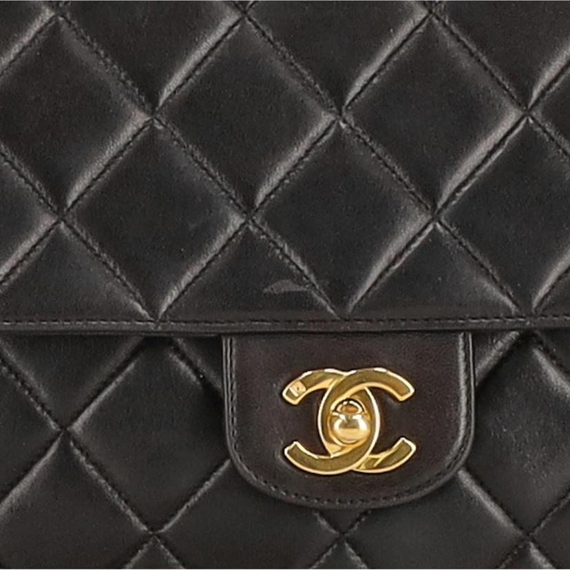 CHANEL シャネル/マトラッセWフラップチェーンショルダー//358****/Bランク/91