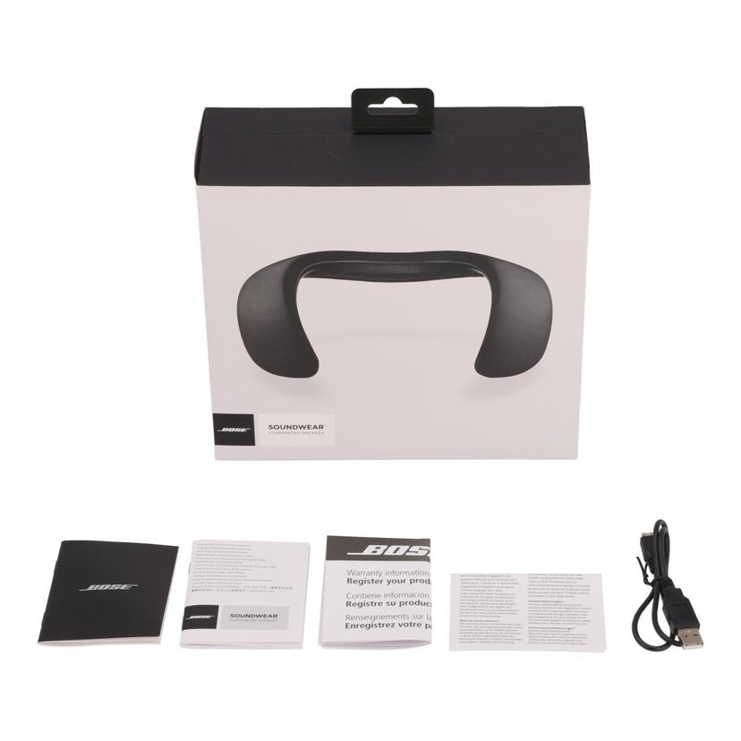 BOSE ボーズ/ウェラルブルネックスピーカー/SoundWear Companion speaker/771420-0010//074417Z92540577AE/Bランク/70