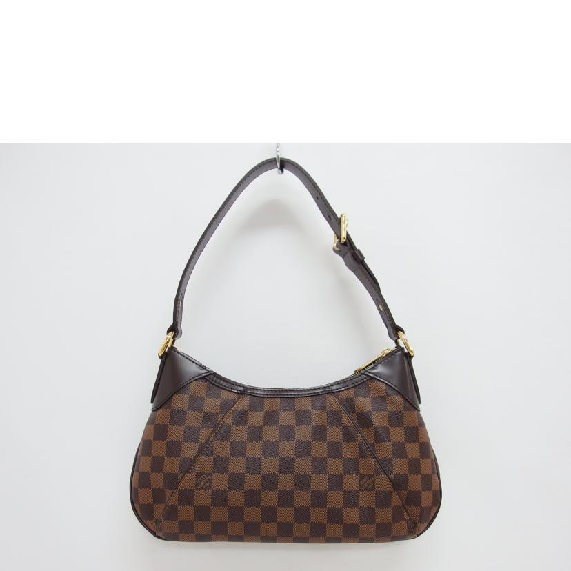 LV ルイ・ヴィトン/テムズPM/ダミエ/エベヌ/N48180//AR0***/Aランク/18