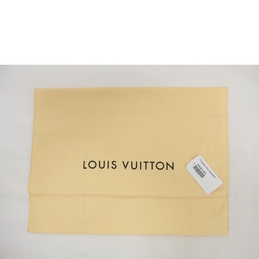 LV ルイ・ヴィトン/テムズPM/ダミエ/エベヌ/N48180//AR0***/Aランク/18