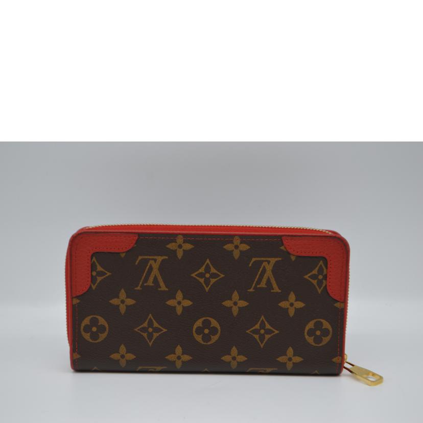 LV ルイヴィトン/ジッピーウォレット・レティーロ/モノグラム/スリーズ/M61854//MI5***/SAランク/89