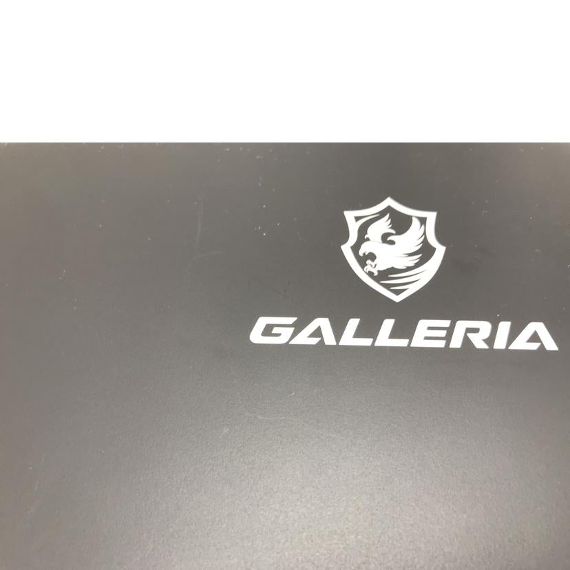 GALLERIA ガレリア/ゲーミングノートPC/GCB1660TGF-QCB//MRQC94900651/Bランク/51