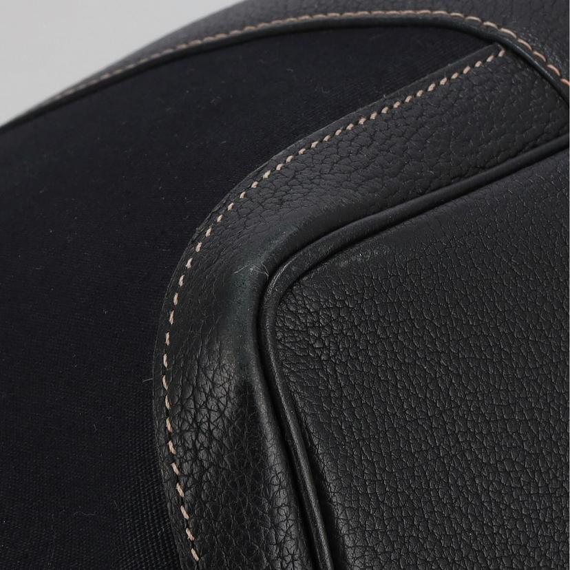 HERMES エルメス/ガーデンパーティーPM/トートバッグ/トワルオフィシエ/ブラック//RB□*/ABランク/18