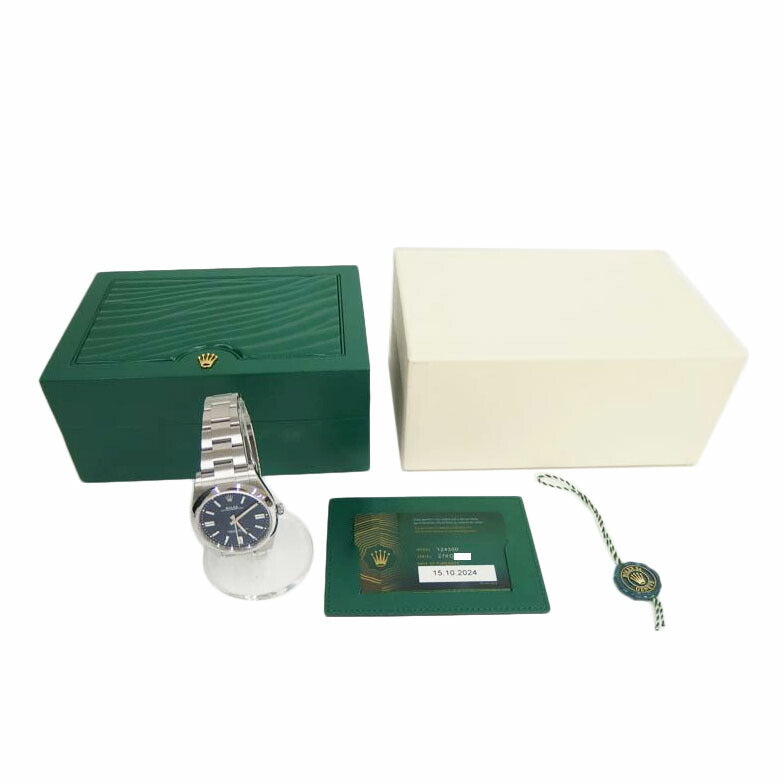 ROLEX ロレックス/オイスターパーペチュアル41/ブルー文字盤/124300//27K*****/Aランク/82