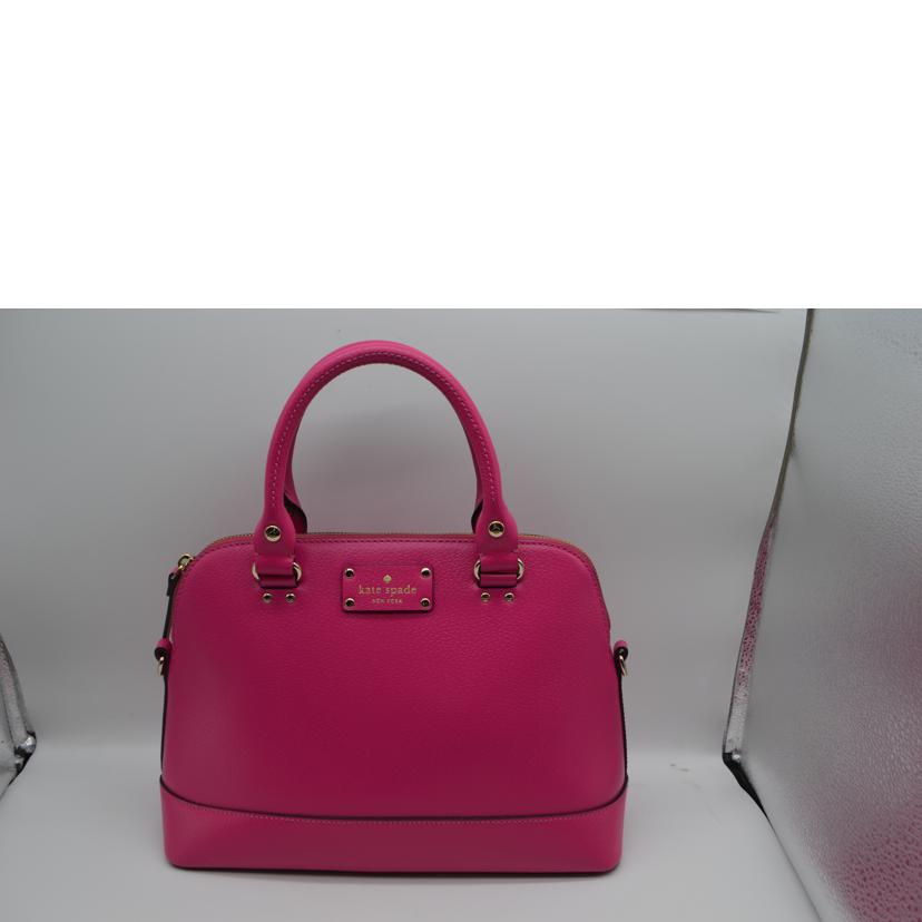 kate spade ケイトスペード/スモールレイチェル2wayレザーハンド/WKRU2485//Aランク/89